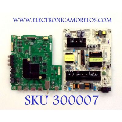 KIT DE TARJETAS PARA TV SHARP / NUMERO DE PARTE MAIN 239988 / RSAG7.820.8353/ROH / 239985 / HU55A6130UW / NUMERO DE PARTE FUENTE 240924 / RSAG7.820.8349/ROH / HLL-4465WH / PANEL HD550S1U31-TXL2\S0\GM\ROH / MODELO LC-55Q7530U